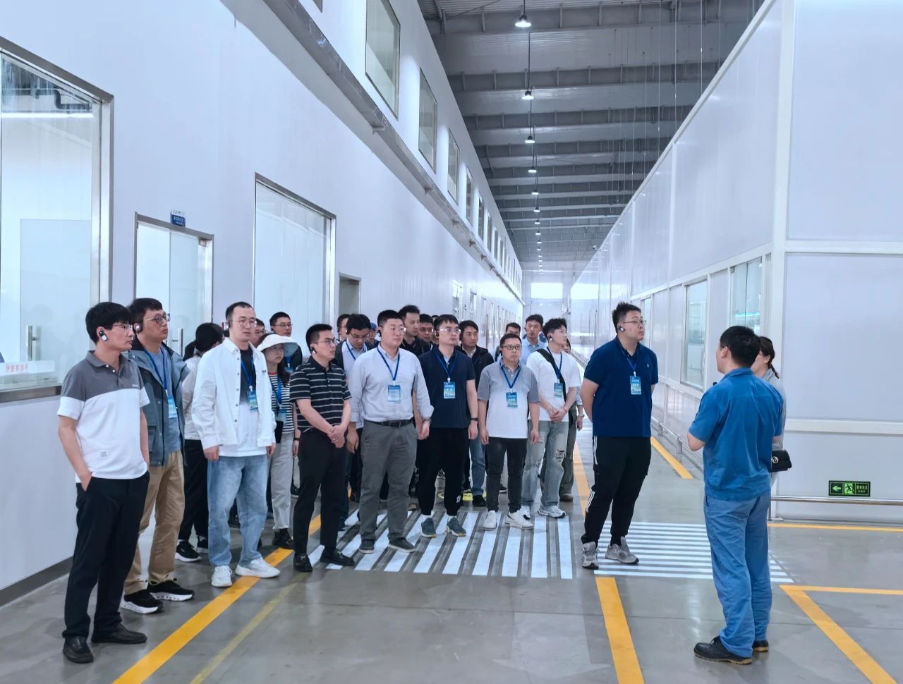 新能源电驱动行业专家莅临人本芜湖园区考察交流 共话技术创新与产业未来